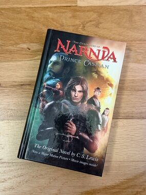 The Chronicles of Narnia: Prince Caspian Hardcover - Black / Multicolor Cover